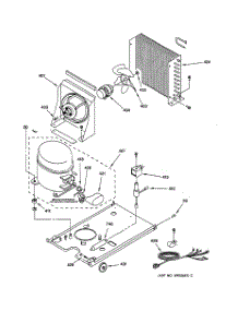 05 - Unit Parts parts for Ge Ice Machine ZDI15CBBF from AppliancePartsPros.com