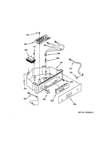 04 - Control Panel Parts parts for Ge Ice Machine ZDIS15CSSB from AppliancePartsPros.com