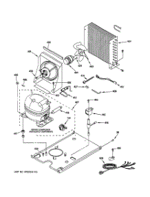 05 - Unit Parts parts for Ge Ice Maker ZDIS150ZSSD from AppliancePartsPros.com