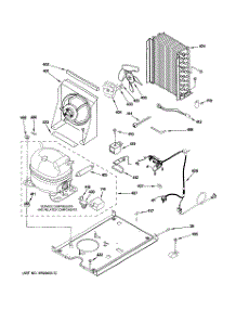 05 - Unit Parts parts for Ge Ice Machine ZDIC150WBBA from AppliancePartsPros.com