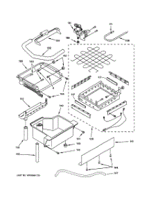 02 - Evaporator, Ice Cutter & Water Parts parts for Ge Ice Machine ZDIS15CJSS from AppliancePartsPros.com