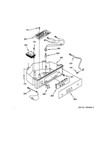 04 - Control Panel Parts parts for Ge Ice Machine ZDIS15CGSS from AppliancePartsPros.com