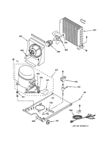 05 - Unit Parts parts for Ge Ice Machine ZDIS15CHSS from AppliancePartsPros.com