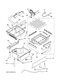 02 - Evaporator, Ice Cutter & Water Parts parts for Ge Ice Machine ZDIS15CFSS from AppliancePartsPros.com