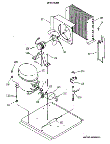 04 - Unit Parts parts for Ge Ice Machine ZDIB50XA from AppliancePartsPros.com