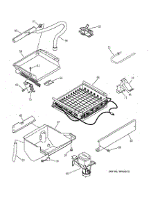 02 - Evaporator, Ice Cutter Grid & Water Parts parts for Ge Ice Machine ZDIB50YA from AppliancePartsPros.com
