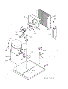 04 - Unit Parts parts for Ge Ice Machine ZDIB50YA from AppliancePartsPros.com