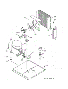 04 - Unit Parts parts for Ge Ice Machine ZDIW50YB from AppliancePartsPros.com