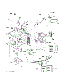 05 - Interior Parts parts for Ge Microwave JE740BK03 from AppliancePartsPros.com