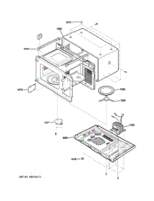 03 - Oven Cavity Parts parts for Ge Microwave JE740WK03 from AppliancePartsPros.com