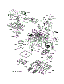 02 - Unit Parts & Base parts for Ge Microwave JVM1490CD03 from AppliancePartsPros.com