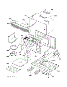 02 - Oven Cavity Parts parts for Ge Microwave JVM1490WH02 from AppliancePartsPros.com