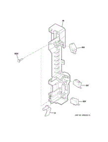 04 - Latch Board Parts parts for Ge Microwave PSA1200RWW01 from AppliancePartsPros.com