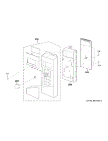 02 - Controller Parts parts for Ge Microwave PVM1790SR1SS from AppliancePartsPros.com