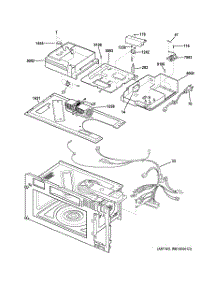 06 - Interior Parts (2) parts for Ge Microwave PVM1790SR1SS from AppliancePartsPros.com