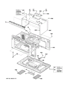 03 - Oven Cavity Parts parts for Ge Microwave PSA2200RWW01 from AppliancePartsPros.com