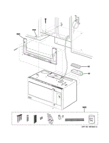 07 - Installation Parts parts for Ge Microwave ZSA2201RSS02 from AppliancePartsPros.com