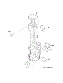 04 - Latch Board Parts parts for Ge Microwave PSA2200RBB02 from AppliancePartsPros.com