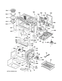 05 - Interior Parts (1) parts for Ge Microwave PSA2200RBB02 from AppliancePartsPros.com