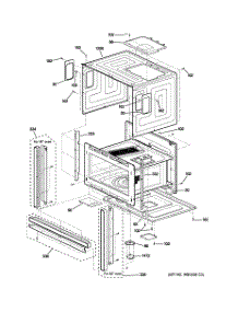 03 - Oven Cavity Parts parts for Ge Microwave SCB1001KSS01 from AppliancePartsPros.com
