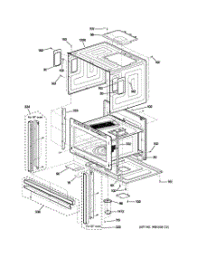 03 - Oven Cavity Parts parts for Ge Microwave ZSC1000KBB01 from AppliancePartsPros.com
