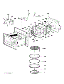 04 - Interior Parts (1) parts for Ge Microwave ZSC1000KBB01 from AppliancePartsPros.com