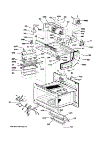 05 - Interior Parts (2) parts for Ge Microwave PSB1000NBB01 from AppliancePartsPros.com