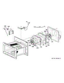 04 - Interior Parts (1) parts for Ge Microwave ZSC1202NSS01 from AppliancePartsPros.com