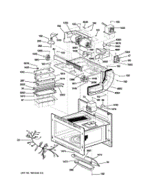 05 - Interior Parts (2) parts for Ge Microwave ZSC1000KBB02 from AppliancePartsPros.com