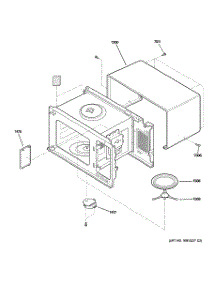 03 - Oven Cavity Parts parts for Ge Microwave JES0736SM2SS from AppliancePartsPros.com