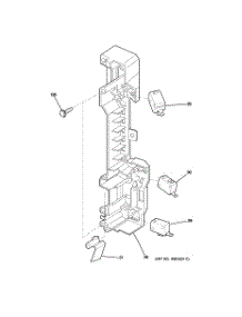 04 - Latch Board Parts parts for Ge Microwave JVM1640BH001 from AppliancePartsPros.com