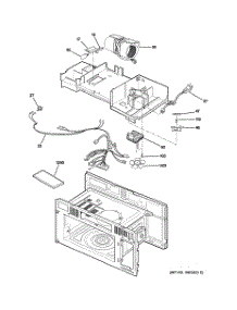 06 - Interior Parts (2) parts for Ge Microwave JVM1640BH001 from AppliancePartsPros.com