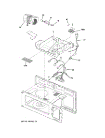 06 - Interior Parts (2) parts for Ge Microwave JNM1541DM1WW from AppliancePartsPros.com
