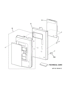 02 - Controller Parts parts for Ge Microwave HVM1540DM1BB from AppliancePartsPros.com