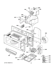03 - Interior Parts (1) parts for Ge Microwave SCA1001KSS01 from AppliancePartsPros.com