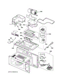 04 - Interior Parts (2) parts for Ge Microwave SCA1001KSS01 from AppliancePartsPros.com