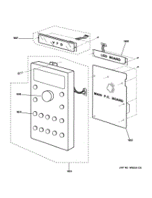 02 - Controller Parts parts for Ge Microwave SCA2001FSS02 from AppliancePartsPros.com