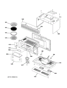 03 - Oven Cavity Parts parts for Ge Microwave SCA2001FSS02 from AppliancePartsPros.com