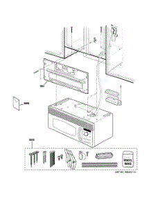 07 - Installation Parts parts for Ge Microwave SCA2001FSS02 from AppliancePartsPros.com