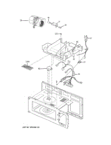 06 - Interior Parts (2) parts for Ge Microwave JVM1533WD05 from AppliancePartsPros.com