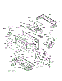 02 - Base, Stirrer & Electronics parts for Ge Microwave JVM1350AW03 from AppliancePartsPros.com