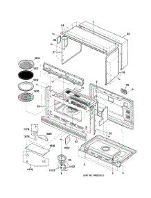 03 - Oven Cavity Parts parts for Ge Microwave SCB2000FWW02 from AppliancePartsPros.com