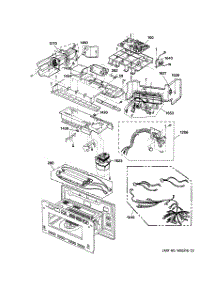 06 - Interior Parts (2) parts for Ge Microwave SCB2000FWW02 from AppliancePartsPros.com