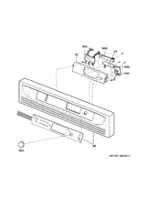 02 - Control Panel parts for Ge Microwave SCBC2000CCC01 from AppliancePartsPros.com