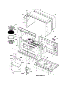 03 - Oven Cavity Parts parts for Ge Microwave SCBC2001CSS01 from AppliancePartsPros.com