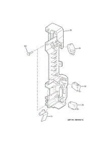 04 - Latch Board Parts parts for Ge Microwave JVM1542WF03 from AppliancePartsPros.com