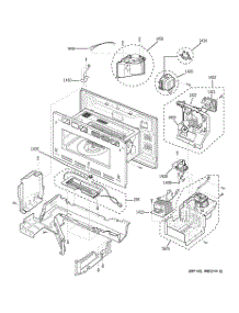 05 - Interior Parts (1) parts for Ge Microwave ZSC2000FBB02 from AppliancePartsPros.com
