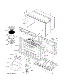 03 - Oven Cavity Parts parts for Ge Microwave ZSC2000FWW02 from AppliancePartsPros.com