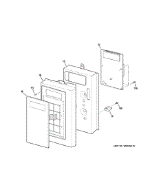 02 - Controller Parts parts for Ge Microwave JVM1640AJ02 from AppliancePartsPros.com