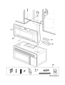 07 - Installation Parts parts for Ge Microwave JVM1631CJ02 from AppliancePartsPros.com